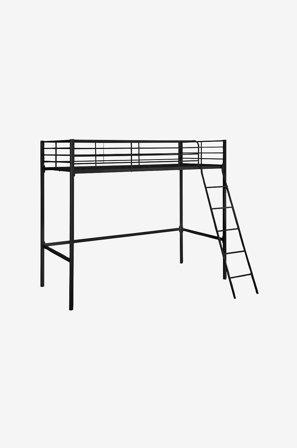 Loft24 - Korkea makuualustan sänky 90 Clove - Musta - Sängyt - - Homeroom