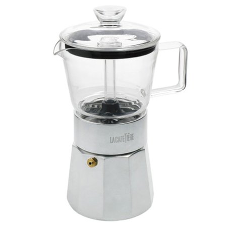 La cafetière Espressobrygger, sølv | KitchenOne