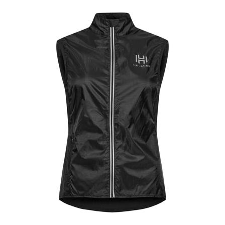 Hellner Biekkus Wind Vest Women's Women unlined vests Black M