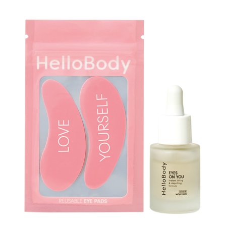 HELLO BODY Booster Love Yourself Duo Set - Contorno occhi antirughe