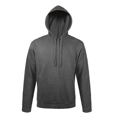 SOLS Snake Unisex Hoodie / Huvtröja XXL Charcoal Marl