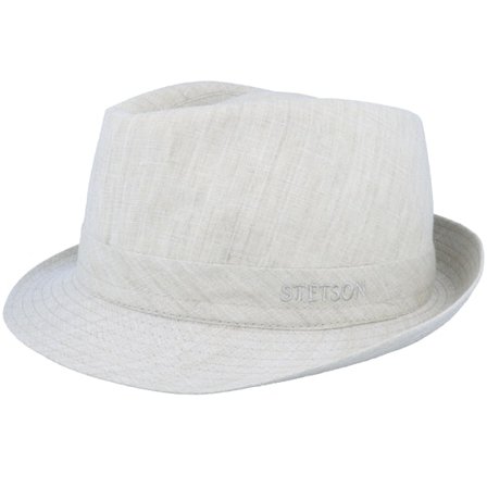 Stetson - Beige trilby Hut - Linen Stone Trilby @ Hatstore