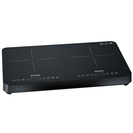 Severin DK 1027 induktionsplatta 2 zoner, svart | Vitvaror > Induktionshällar > Induktionshäll | Bagaren och Kocken