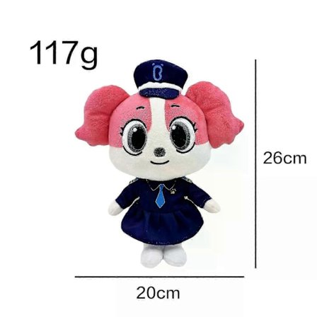 Gaibosi Dandy's World pehmolelut Söpö Dandy World Scrap täytetty nukke Kauhupeli Goob Pebble pehmolelu Pehmeä tyyny Lasten joululahja - Täydellinen