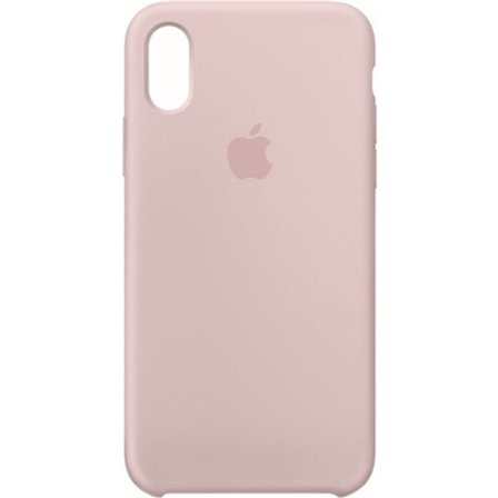 Apple iphone X Silicone Case - Pink Sand