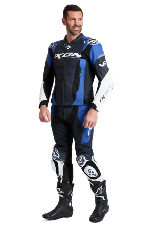 Motorbroek Ixon Vortex 3 PT Blauw/Wit L