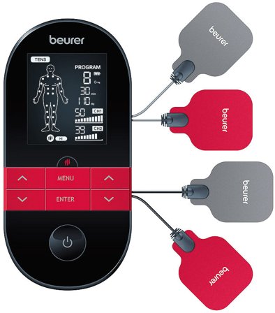 Beurer TENS/EMS apparat med Varmeterapi EM 59, Medicin & Pleje, Træningsmaskiner, Muskelstimulation