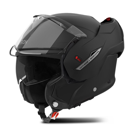 Åpningshjelm Airoh Mathisse II Mattsvart 3XL