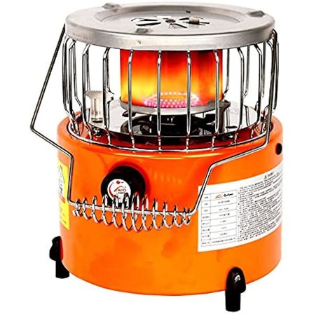 Retkikeitin Lämmitin 2 in 1 Laadukkaampi Kannettava Kaasukeitin 2000 W Ulkokokkaukseen Retkeilyyn Pilkkimiseen Vaellukseen Retkeilytarvikkeet