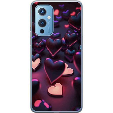 Yhteensopiva Puhelinkuori OnePlus OnePlus 9 KeskiyönSydämet