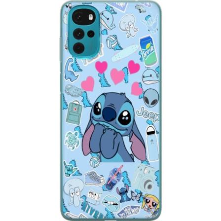 Motorola Moto G22 Läpinäkyvä kuori Stitch
