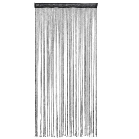 Dekorativ dörrgardin med snören, pärlor, väggpanel, fransar, fönsteravdelare, persienn [GKS]