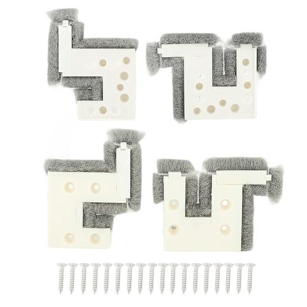 Vinduslås Stopper Vindtæt Støvsikker Enkel Vindusstopper Tætningslås Blok til Hjem 88 Type