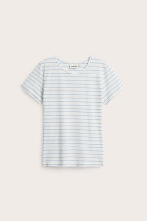 Kappahl | Enkel topp med korte ermer | Offwhite