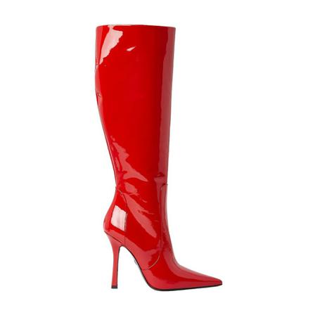 Blumarine, Over-knee Boots Rood, Dames, Maat:38 EU