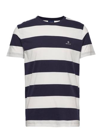 Barstripe Ss T-Shirt Blue GANT