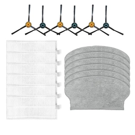 For M6 VCR21LDSW Robot Erstatning Sidebørste HEPA Filter Moppeputer Reservedeler Tilbehør