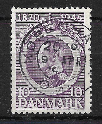 Danmark - AFA 290y - Stemplet