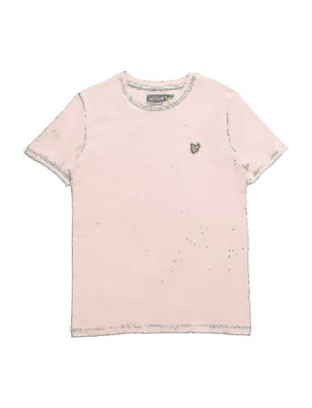 Classic T-Shirt T-shirts Short-sleeved Vaaleanpunainen Lyle & Scott Junior
