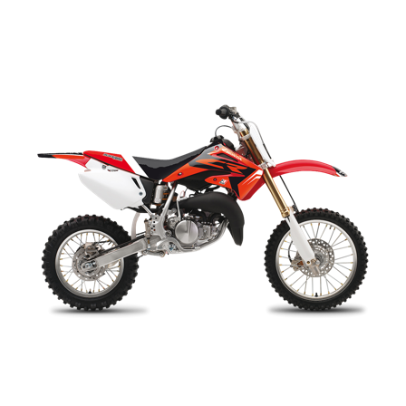 Kit Adesivi Completo Blackbird Dream 4 con Coprisella Rosso-Bianco-Nero - Honda CR 85R 2003-2008