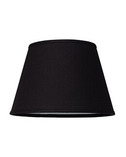 Lampskärm Hedda konad Svart - 17 cm - Cottex