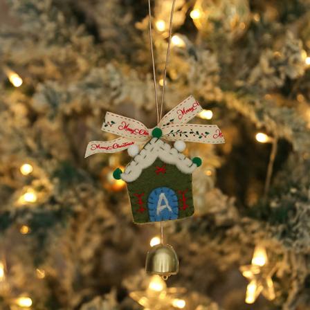 Julegave Uldfilt Juletræ Vedhæng Julepynt Bilhæng Style Ten