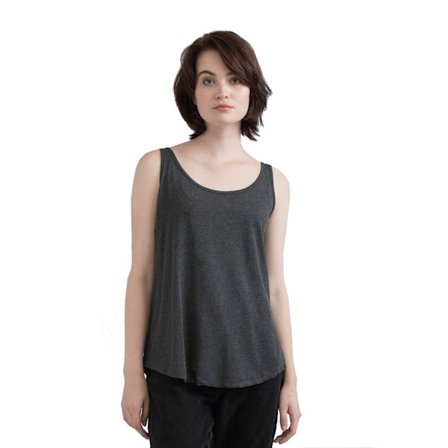 Mantis Dame/Dame Loose Fit Ærmeløs Vest Top Charcoal G
