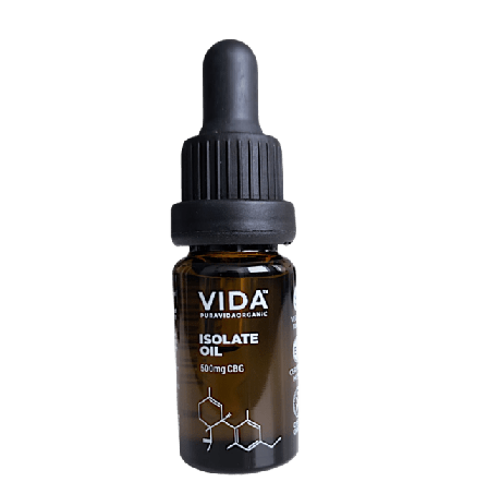 Pura Vida CBD Isolate Oil Cbg 5 % Serum & specialbehandling Unisex 10 ml
