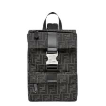 Fendi, Backpacks Zwart, Heren, Maat:ONE Size