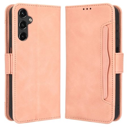 Moderni Nahkalaukku For Samsung Galaxy A14 - Pinkki