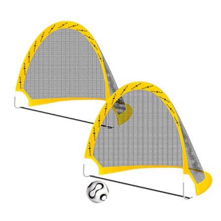 Fodbold Sætte 2 Mål + Bold Nordisk