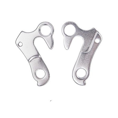 Cykel Bakväxel Hängare Dropout Konverterare Adaptrar För Mtb. (Silver) (2 St)