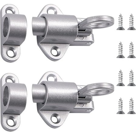 Bounce Dørspærre 2 stk. Automatisk Dørspærre Automatisk Fjederlås