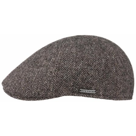 Stetson Texas Woolrich Herringbone Cap Unisex caps Grey S