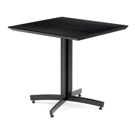 Traditional café table SANNA, 700x700x720 mm, black