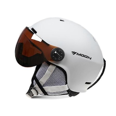 Talven tuulenpitävät pyöräilykypärät Säädettävä moottoripyörän sähköpyörän turvalippis Miehet Naiset Ulkoilu Hiihto Lumilautailu Rullalautailukypärät