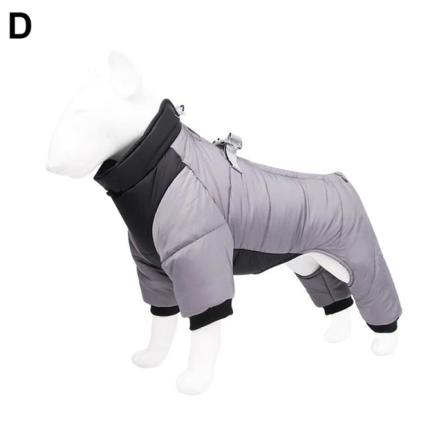 Xuejian Winter Warm Thicken Pet Dog Jacka Kappor Vattentät Hund