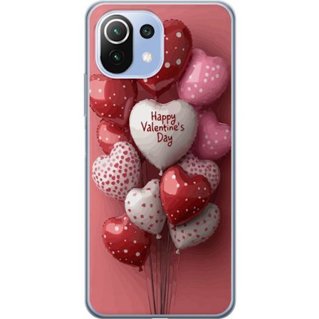 Yhteensopiva Puhelinkuori Xiaomi Xiaomi Mi 11 Lite Ystävänpäivän ilmapallot