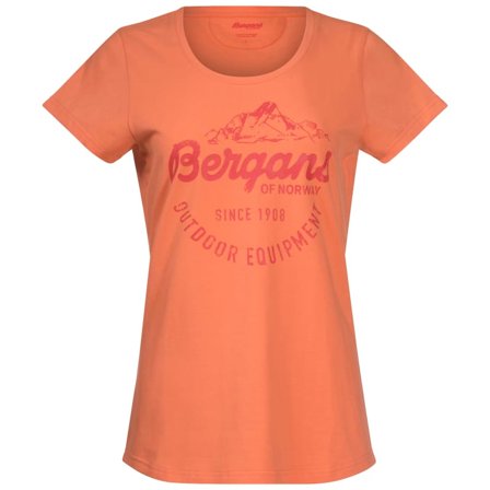 Bergans Classic Women's Tee Women short-sleeved sweaters Orange S