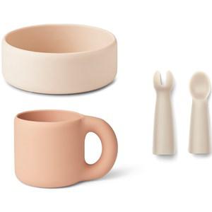 Liewood Rose Multi Mix Lise Dinner Set One Size - Tableware - One size - Pink - Junge
