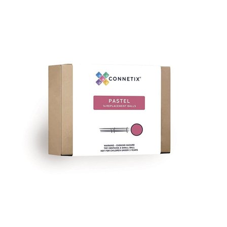 Connetix Ball Pack Kugler Til Kuglebane 16 Dele Pastel, Børn & Forældre, Motorik & Bevægelse, Aktivitetslegetøj