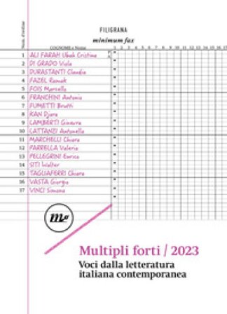 Multipli forti. Voci dalla letteratura italiana 2023