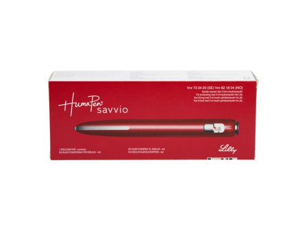 HumaPen Savvio rød, 1 stk.