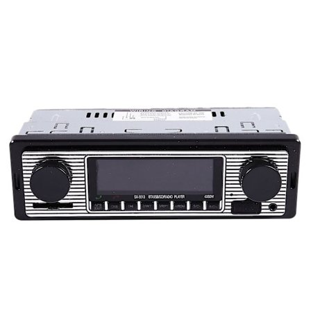 Bluetooth Vintage autoradio Mp3-soitin Stereo USB Aux Classic Autostereo Audio -HG