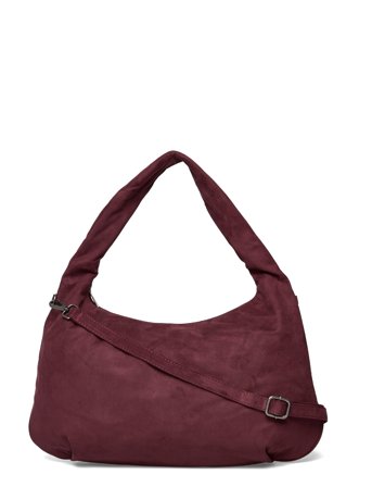 Peony Hobo Bag Burgundy Noella