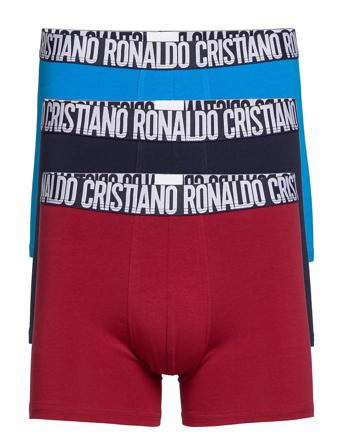 Cr7 Basic, Trunk, 3-Pack Boxershorts Multi/mønstret CR7