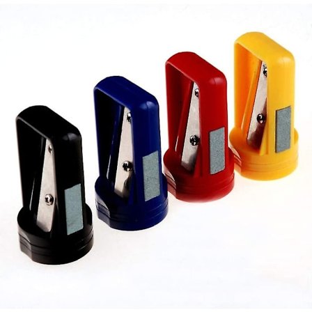 Snekkerblyantspisser for trearbeid (4 stykker, blandede farger)