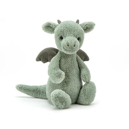 Bashful Dragon 31CM Jellycat-serien gosedjur