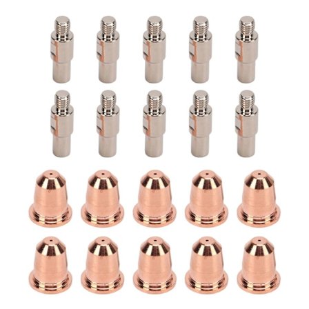 20 KPL Elektrodikärki Suutin 0,03 tuumaa Korkea Kovuus Messinki Plasma Elektrodin Suuttimet Kupit Sarja Trafimet S45:lle