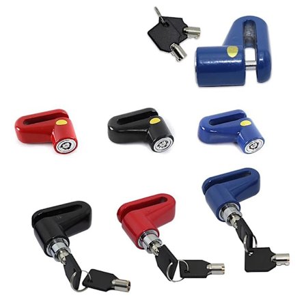 Mini Bicycle Lock Motorcycle Mountain Bicycle E-Bike Disk Brake Safety Anti-Theft Lock MTB Bike Brake Disc Lock Bike Accessories